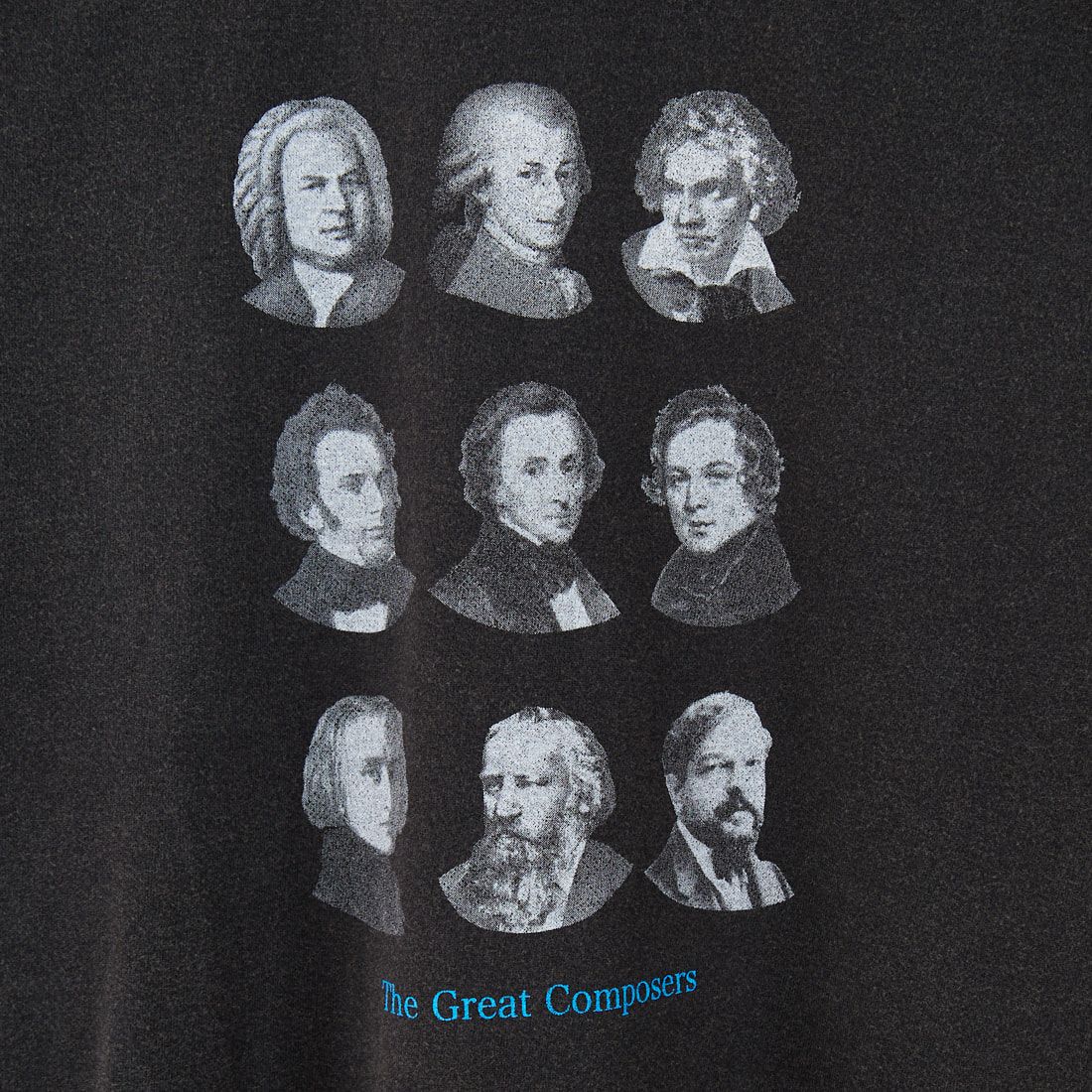 SCREEN STARS [スクリーンスターズ] 別注 コンポーザーズプリントTシャツ [2522-SSBTGRIN-JF] BLACK 2