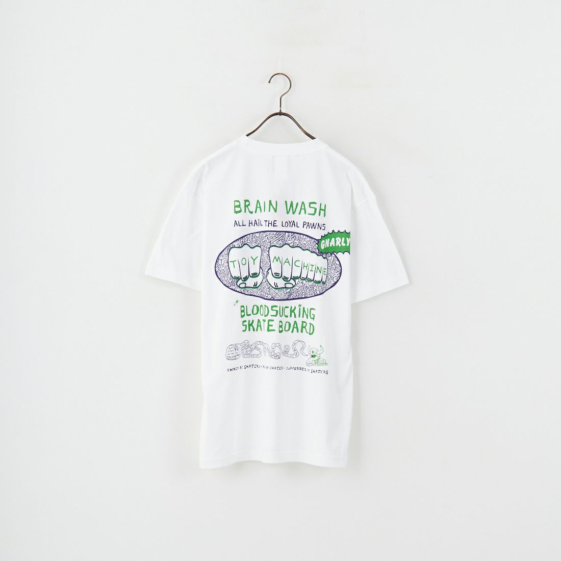 toy machine [トイマシーン] フィストロゴ ショートスリーブTシャツ [TMSFST12]