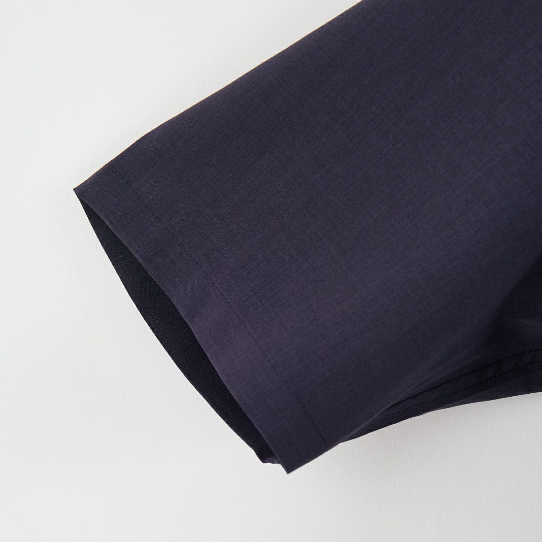 SLICK [スリック] ウーステッドエアリーオープンカラーシャツ [5220106] 210 NAVY