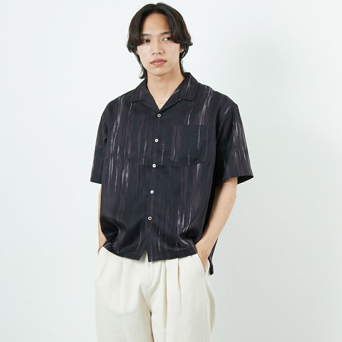 700 BLACK&&モデル身長：179cm 着用サイズ：1&&