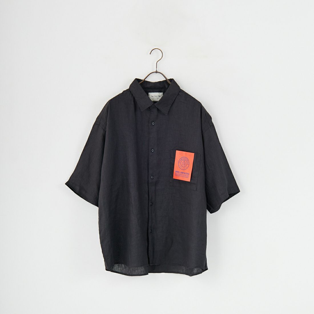 Jeans Factory Clothes [ジーンズファクトリークローズ] フレンチリネンワイドレギュラーカラーシャツ [BFP613]