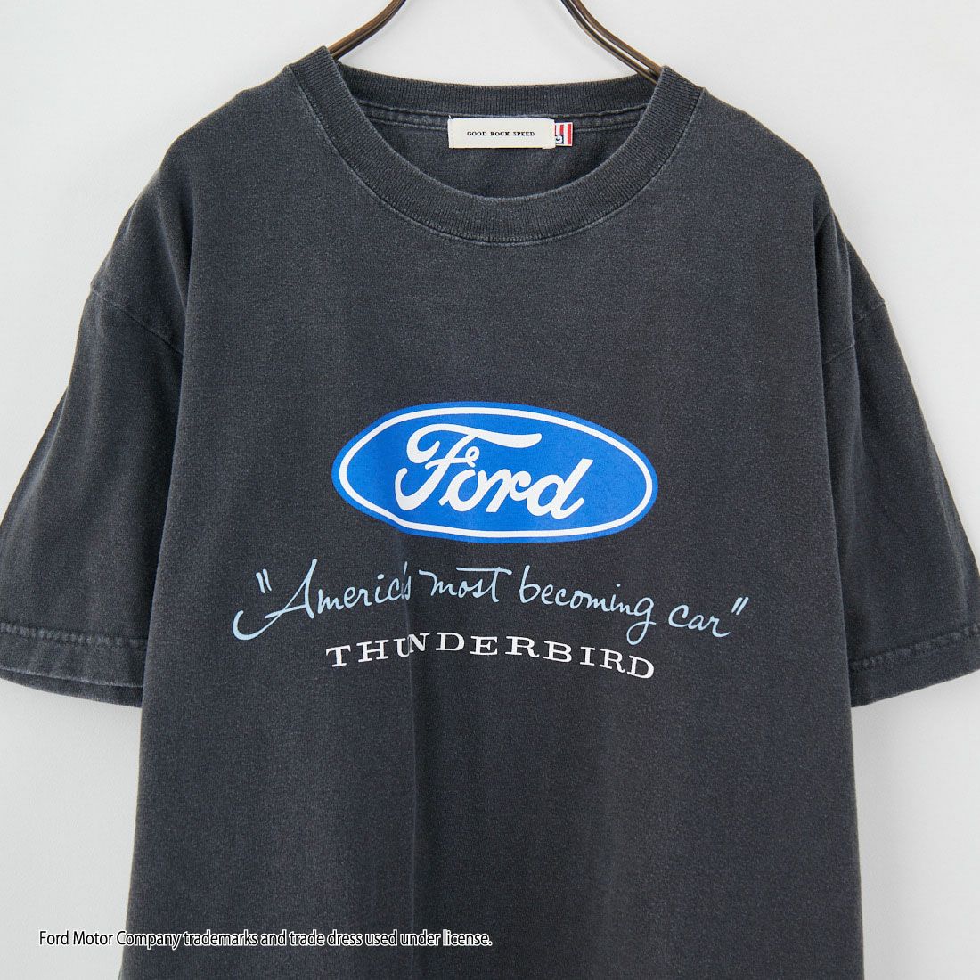 GOOD ROCK SPEED [グッドロックスピード] FORD ショートスリーブTシャツ [25FOD104W] CHARCOAL