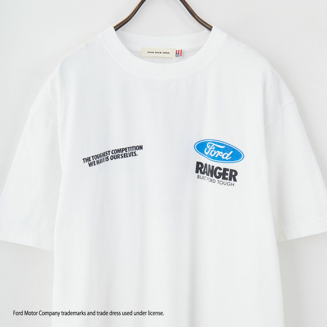 GOOD ROCK SPEED [グッドロックスピード] FORD ショートスリーブTシャツ [25FOD101W] WHITE