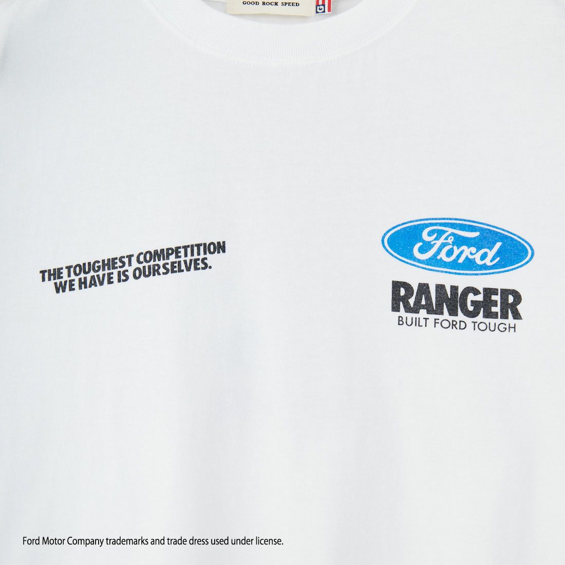 GOOD ROCK SPEED [グッドロックスピード] FORD ショートスリーブTシャツ [25FOD101W] WHITE
