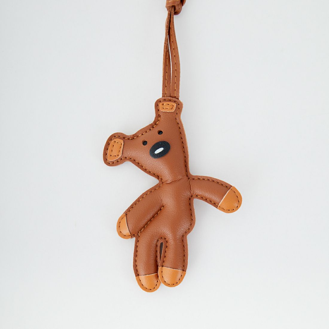 Jeans Factory Clothes [ジーンズファクトリークローズ] パラコードベアチャーム キーホルダー [4-AC-IN5] ﾌﾞﾗｳﾝ