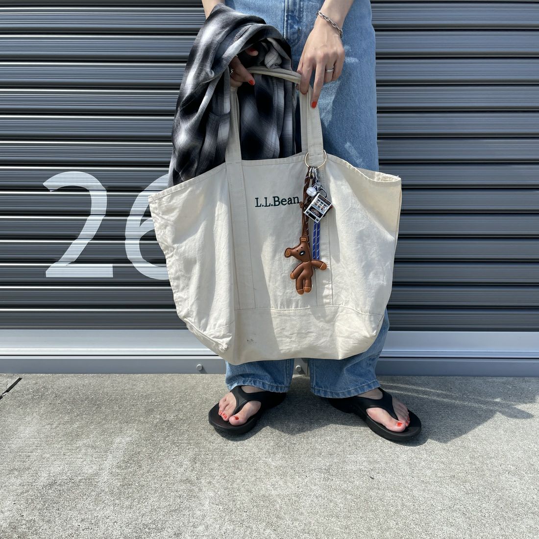 Jeans Factory Clothes [ジーンズファクトリークローズ] パラコードベアチャーム キーホルダー [4-AC-IN5] ﾌﾞﾗｳﾝ