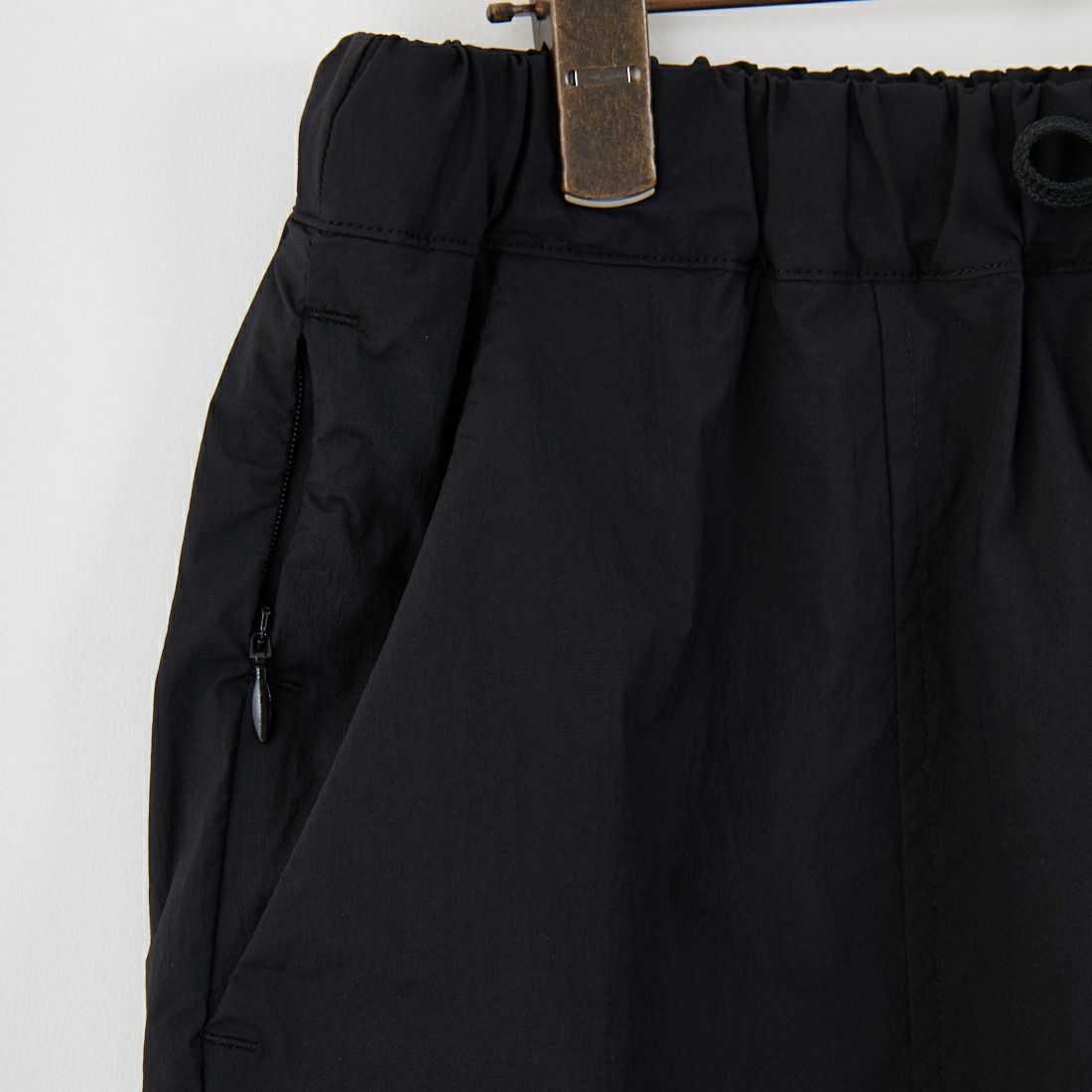 STILL BY HAND [スティルバイハンド] ナイロンイージーショーツ [PT02252] BLACK