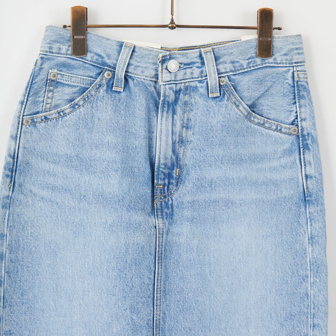 LEVI'S [リーバイス] ハイライズ バックスリットデニムスカート [001VH-00] 01 RIVETIN