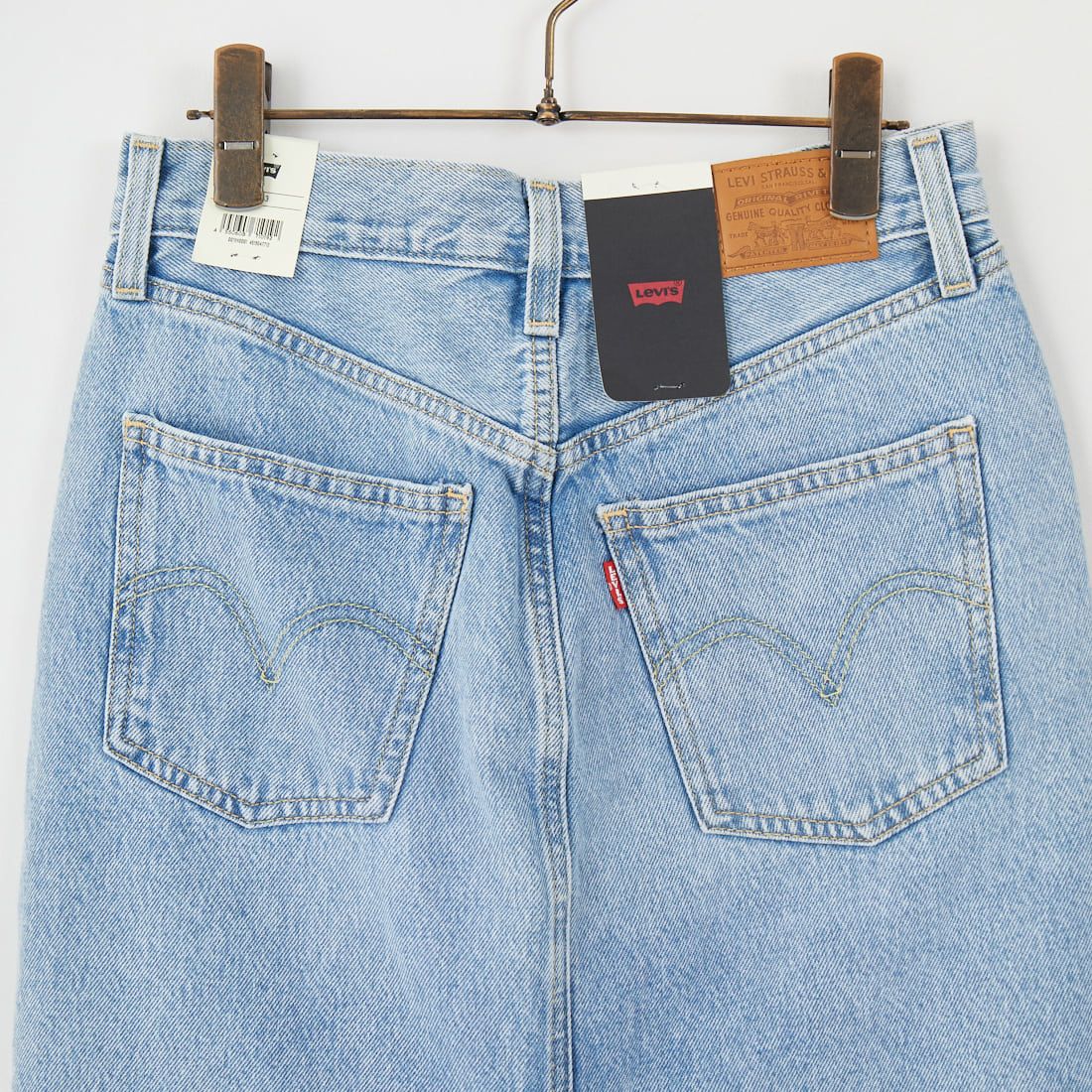 LEVI'S [リーバイス] ハイライズ バックスリットデニムスカート [001VH-00] 01 RIVETIN