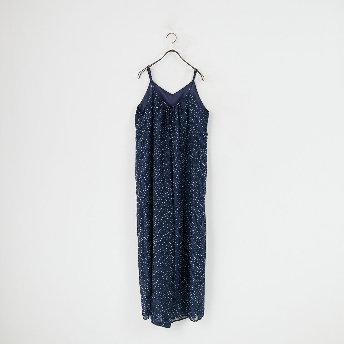 Jeans Factory Clothes [ジーンズファクトリークローズ] シアージャガードドットサロペット [755411] 83 ﾈｲﾋﾞｰ
