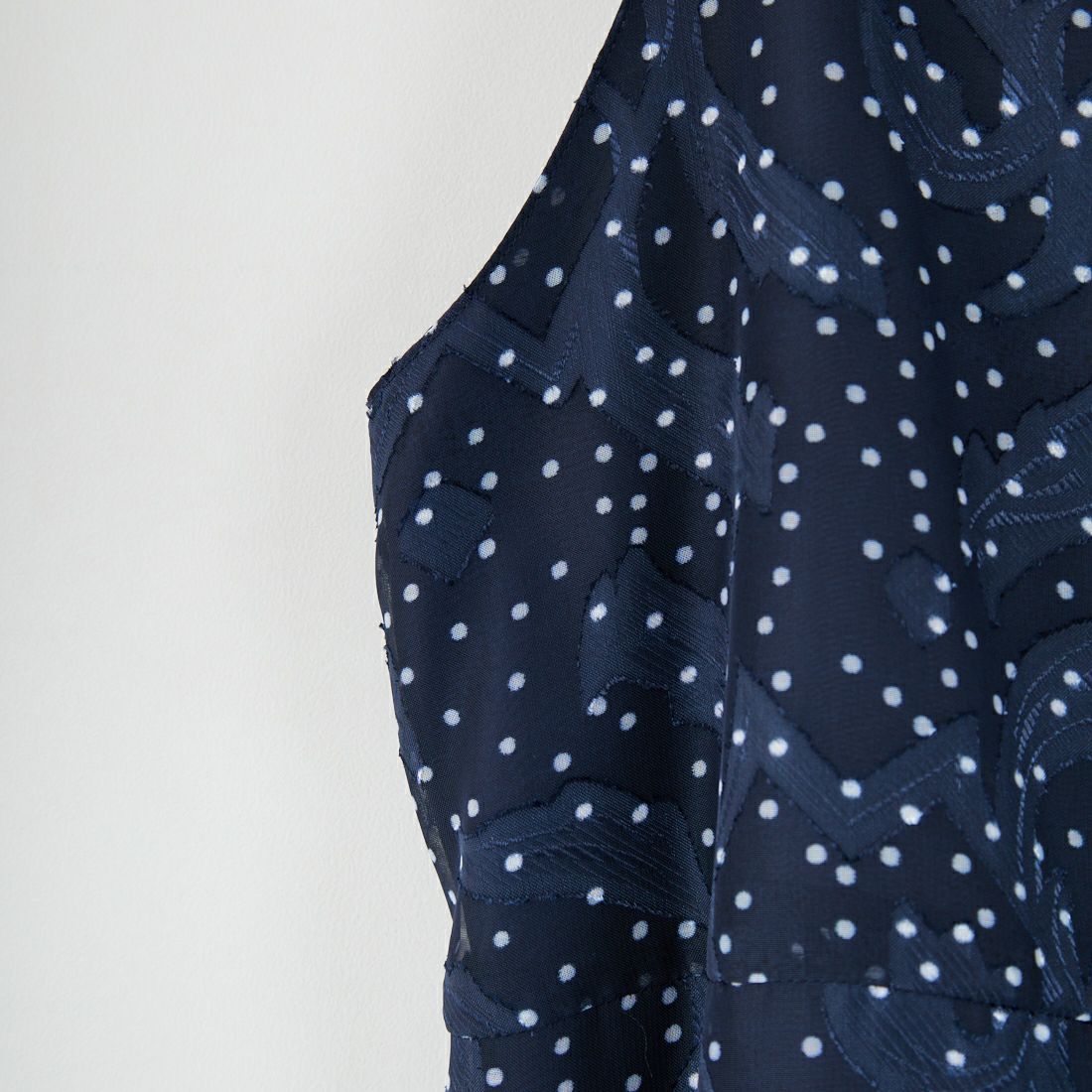 Jeans Factory Clothes [ジーンズファクトリークローズ] シアージャガードドットサロペット [755411] 83 ﾈｲﾋﾞｰ