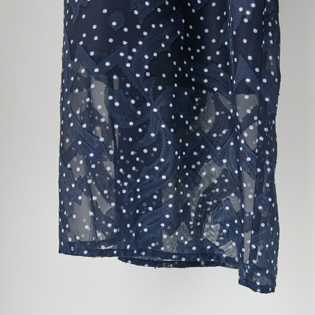 Jeans Factory Clothes [ジーンズファクトリークローズ] シアージャガードドットサロペット [755411] 83 ﾈｲﾋﾞｰ