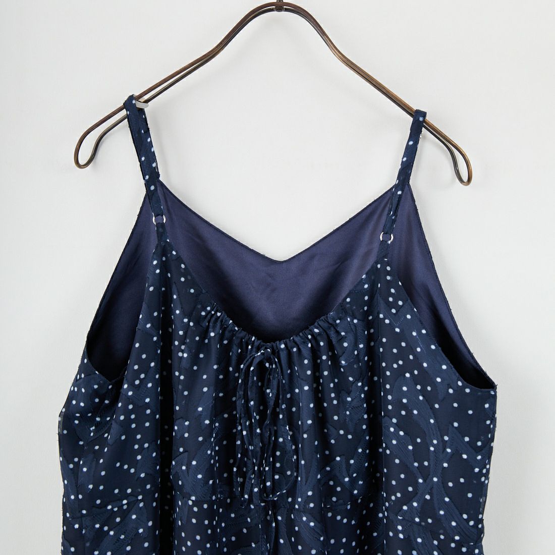 Jeans Factory Clothes [ジーンズファクトリークローズ] シアージャガードドットサロペット [755411] 83 ﾈｲﾋﾞｰ