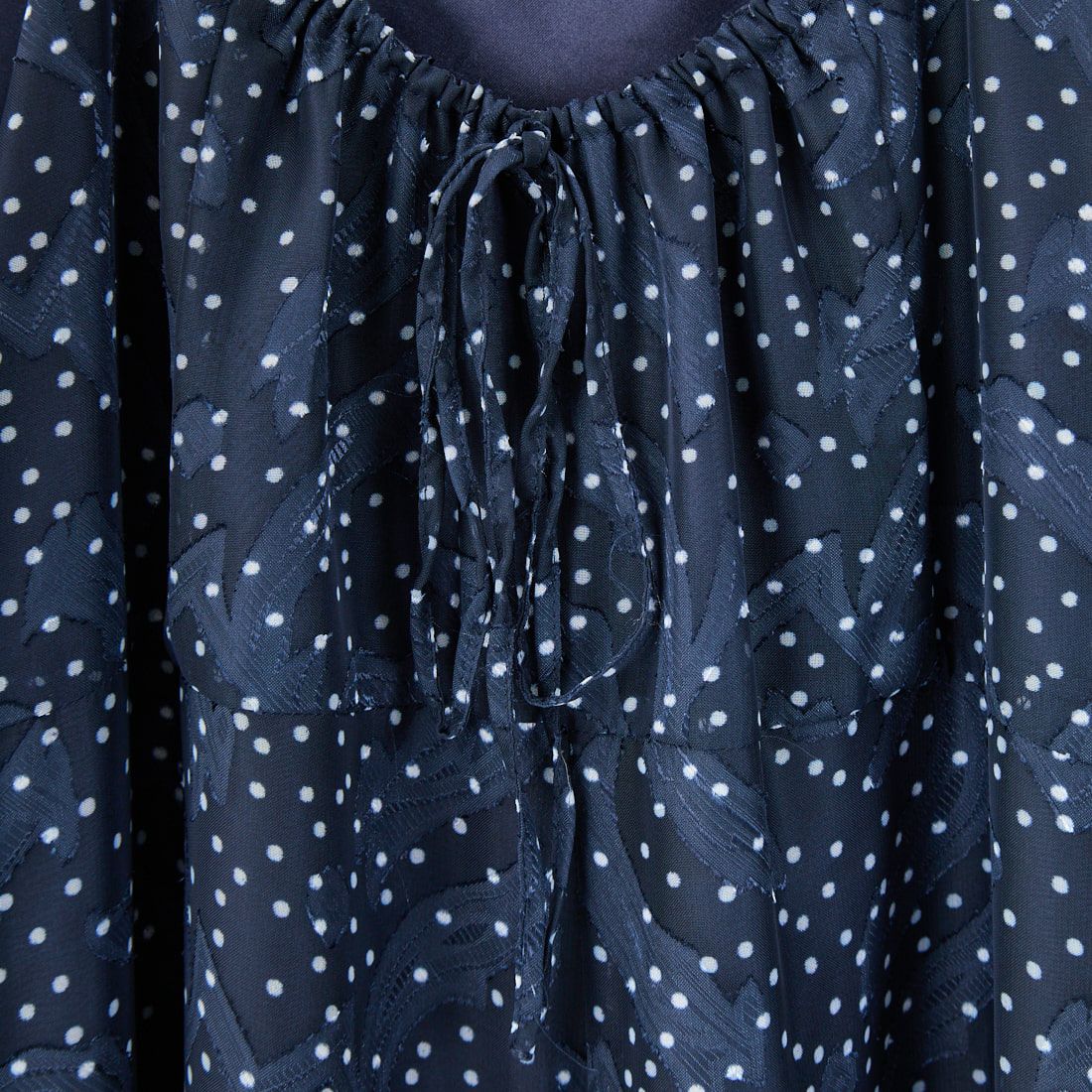 Jeans Factory Clothes [ジーンズファクトリークローズ] シアージャガードドットサロペット [755411] 83 ﾈｲﾋﾞｰ