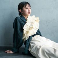 02 OFF&&モデル身長：150cm 着用サイズ：F&&