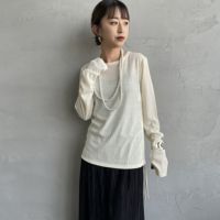21 IVORY&&モデル身長：150cm 着用サイズ：F&&