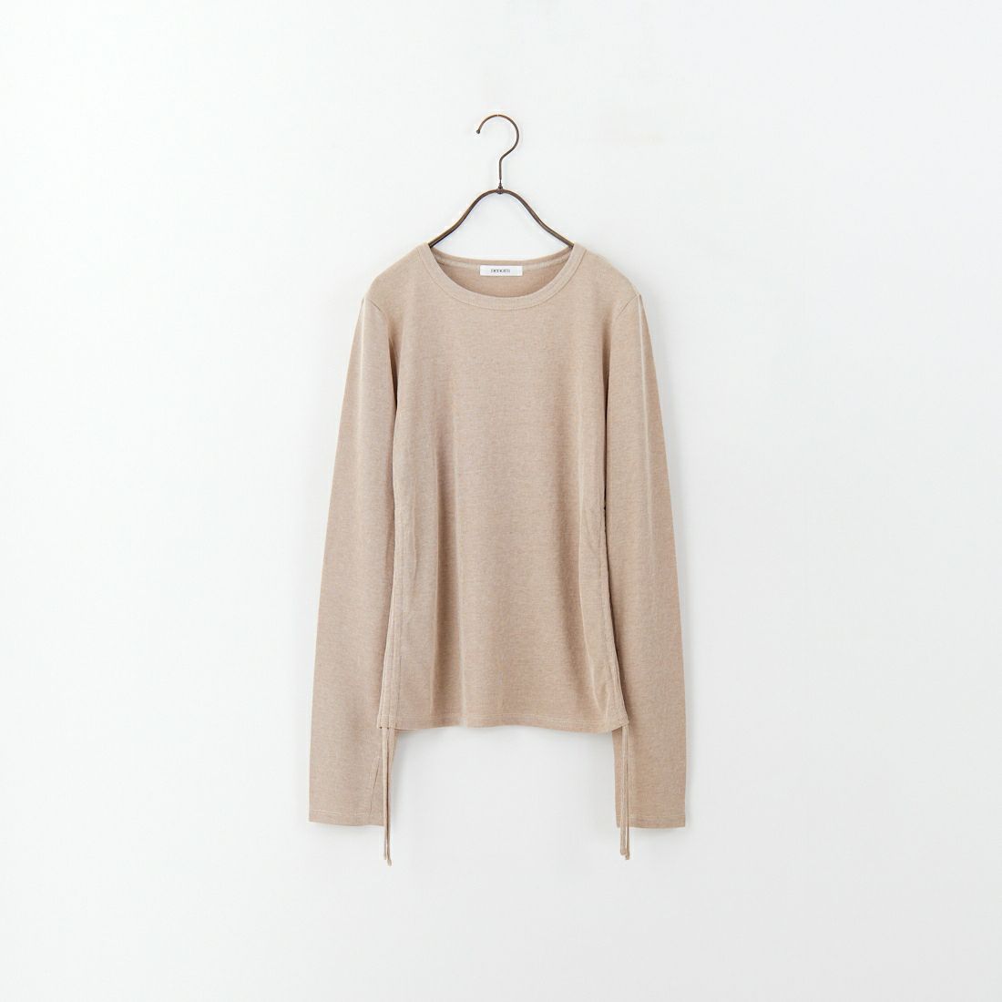 nenom [ネノム] サイドドロストシアーカットソー [NE25132001] 22 BEIGE