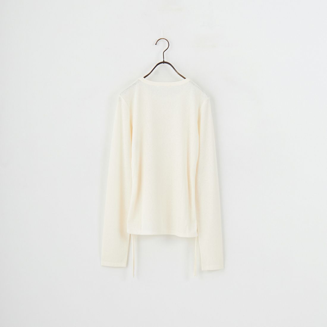 nenom [ネノム] サイドドロストシアーカットソー [NE25132001] 21 IVORY