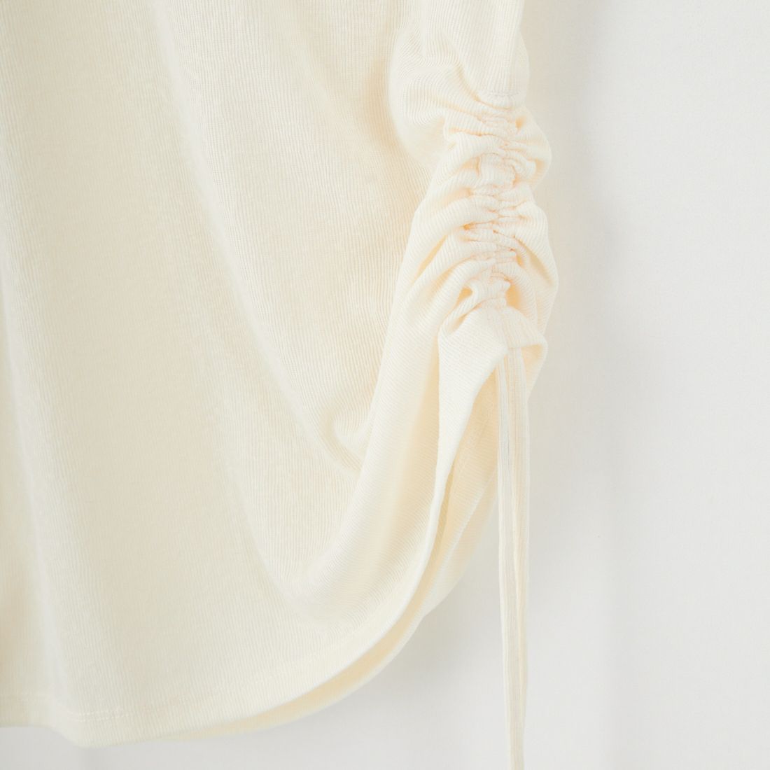 nenom [ネノム] サイドドロストシアーカットソー [NE25132001] 21 IVORY