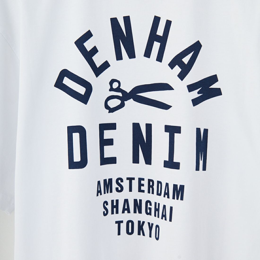DENHAM [デンハム] ショートスリーブTシャツ [BRIDGE-TEE-LCJ] WHITE