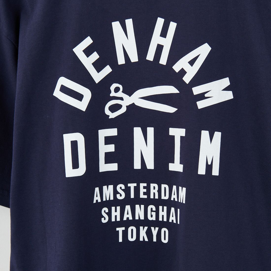DENHAM [デンハム] ショートスリーブTシャツ [BRIDGE-TEE-LCJ] NAVY BLAZE