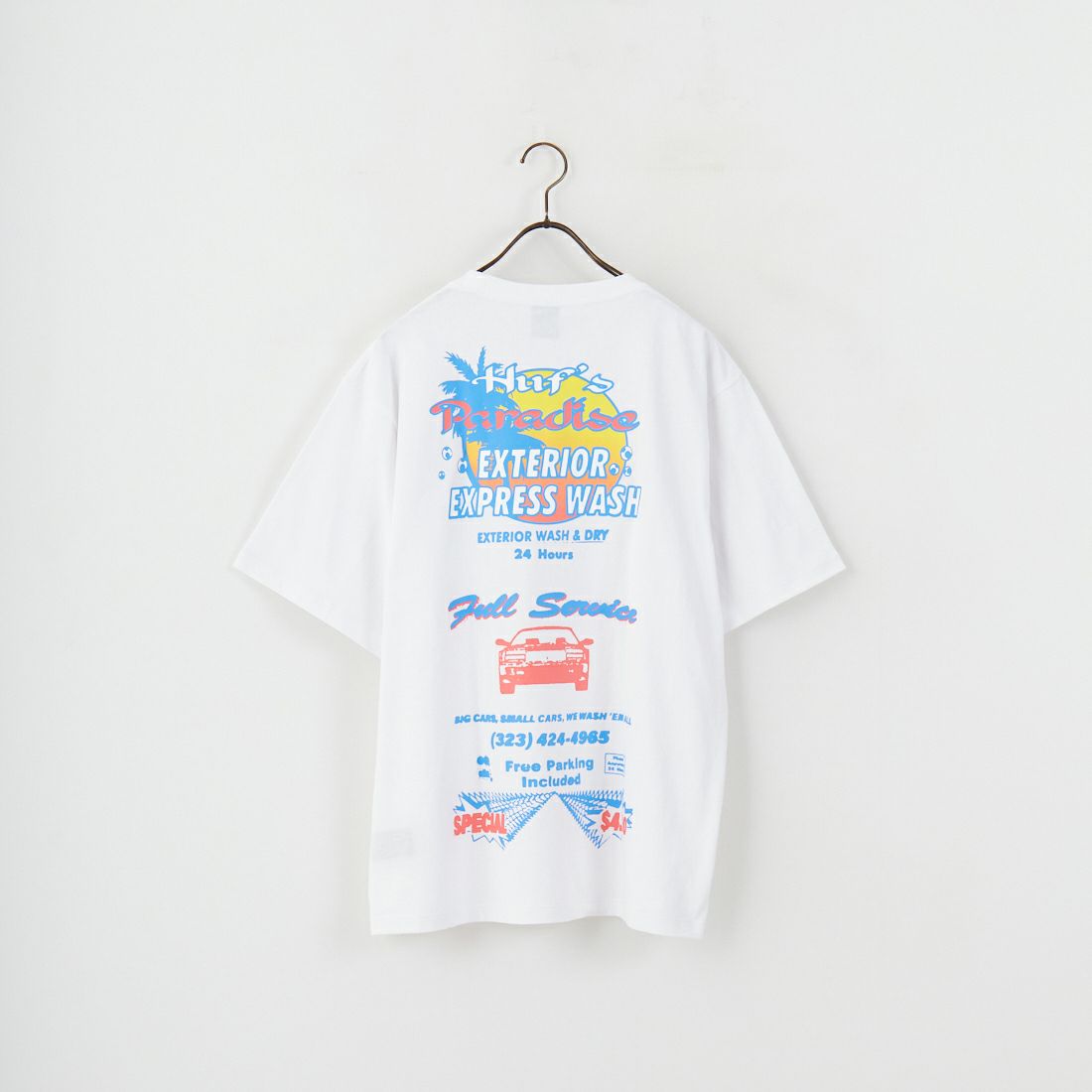 HUF [ハフ] フルサービス ショートスリーブTシャツ [TS02455] WHITE