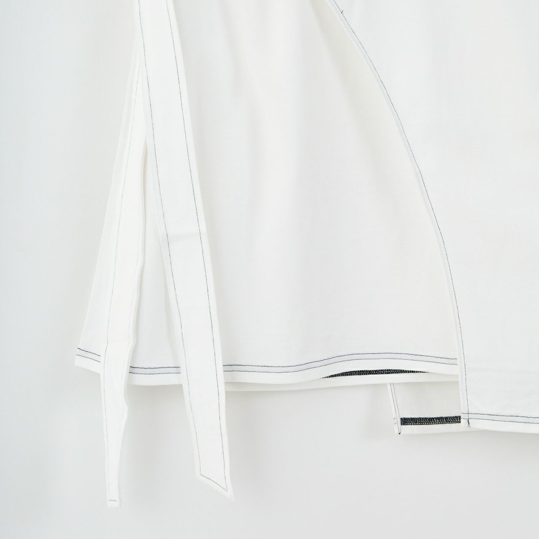 MAISON SPECIAL [メゾンスペシャル] カッティングオーバーTシャツ [21251415706] WHT