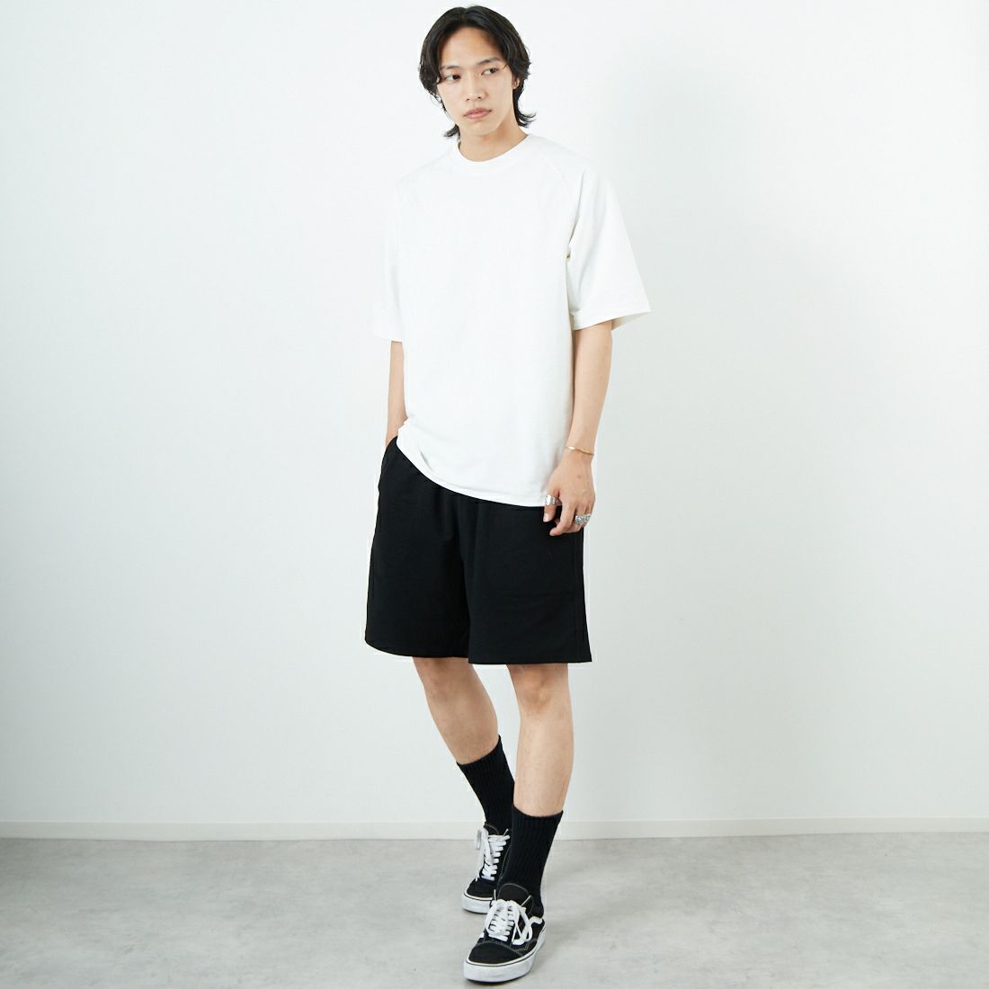 Jeans Factory Clothes [ジーンズファクトリークローズ] TECH WEAR クールリカバーショーツ [JFC-252-023] BLACK