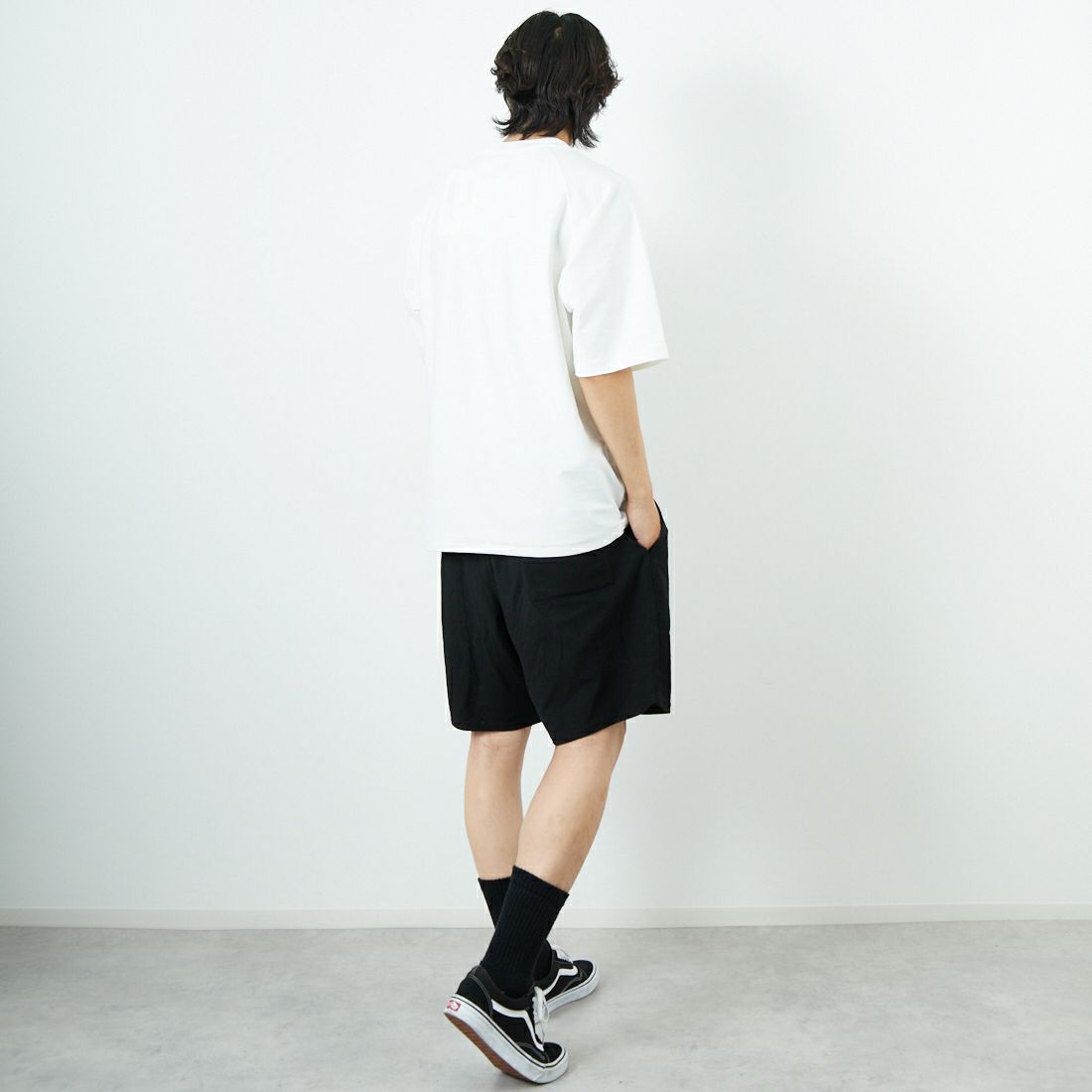 Jeans Factory Clothes [ジーンズファクトリークローズ] TECH WEAR クールリカバーショーツ [JFC-252-023] BLACK