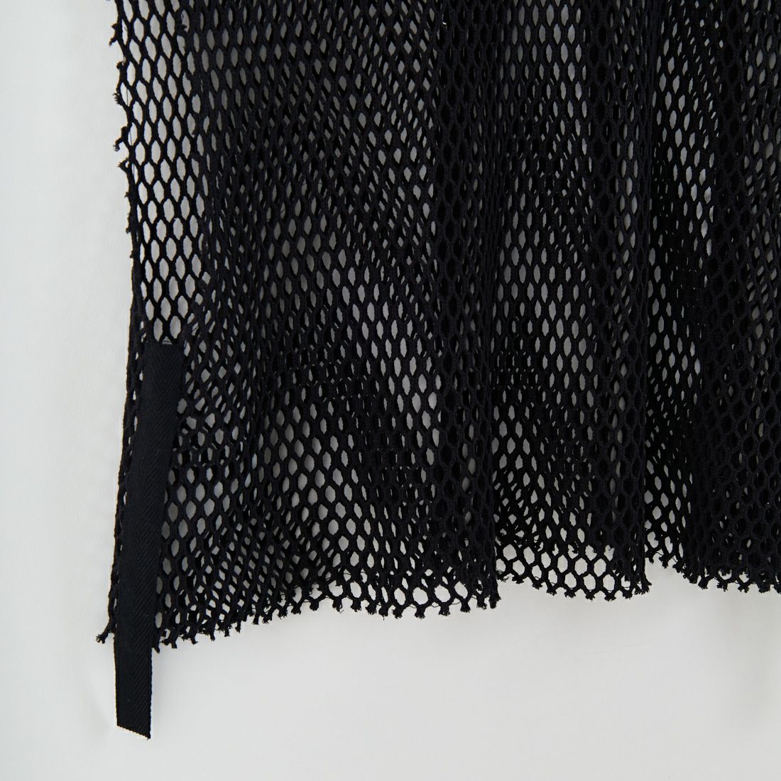Name. [ネーム] メッシュテープ ノースリーブTシャツ [NMCU-015] BLACK