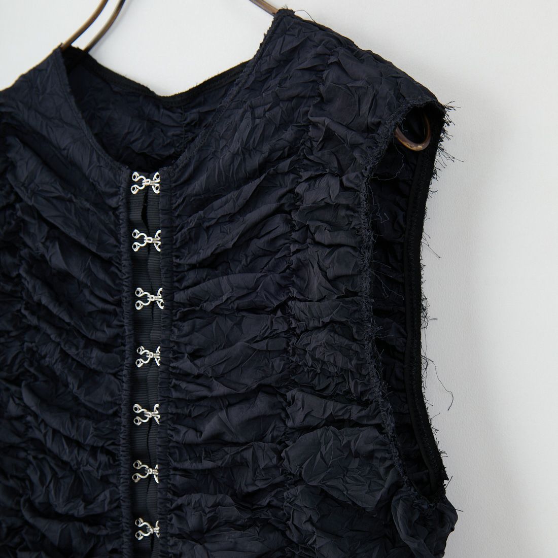 TODAYFUL [トゥデイフル] パイピングシャーリングブラウス [12510427] BLK