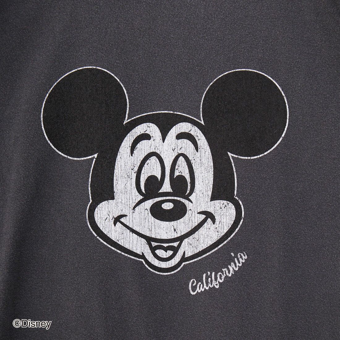 GOOD ROCK SPEED [グッドロックスピード] 別注 / MICKEY MOUSE / プリントTシャツ [INTN-040-JF] CHARCOAL