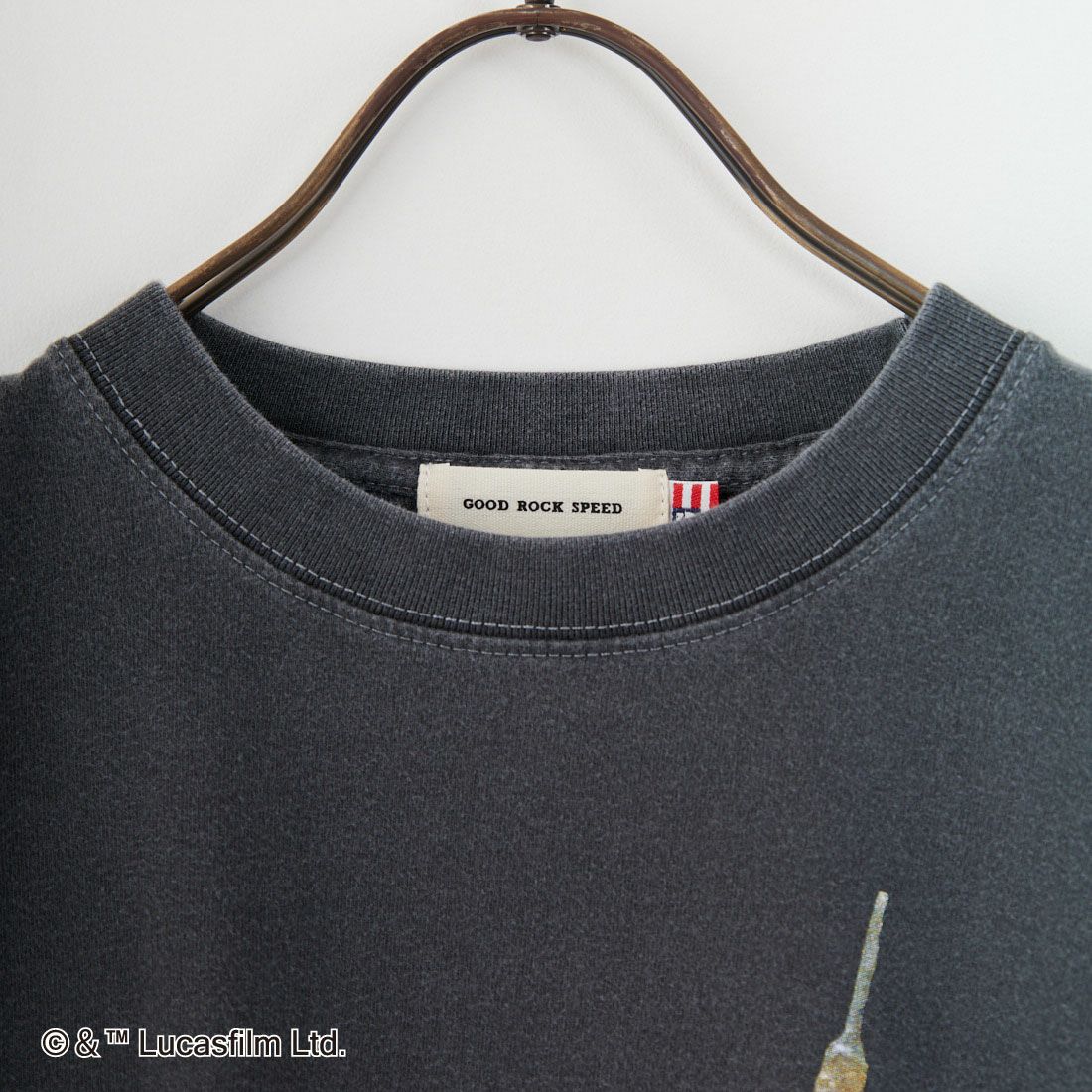 GOOD ROCK SPEED [グッドロックスピード] 別注 / STAR WARS / プリントTシャツ [INTN-045-JF] CHARCOAL