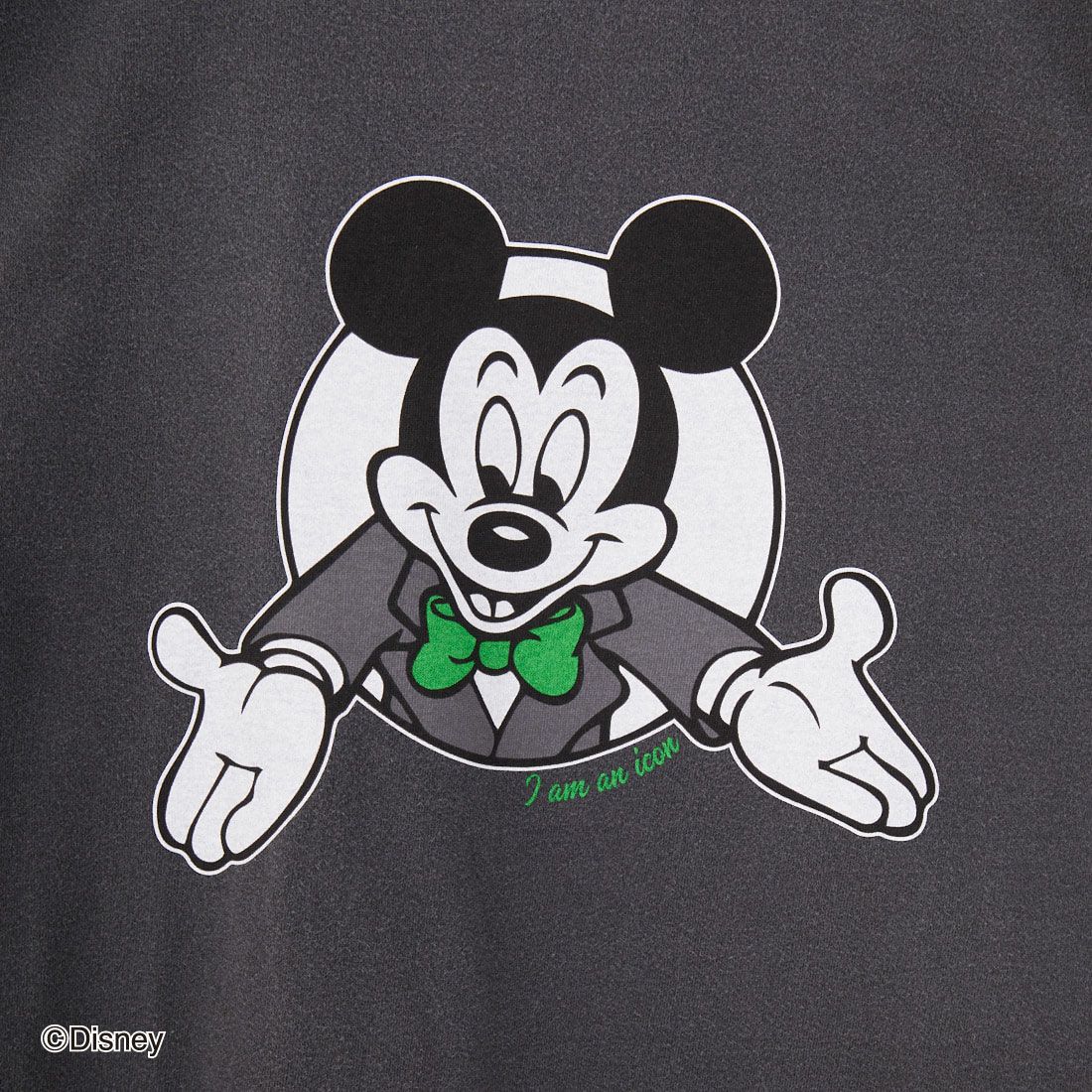 GOOD ROCK SPEED [グッドロックスピード] 別注 / MICKEY MOUSE / プリントTシャツ [INTN-041-JF] CHARCOAL