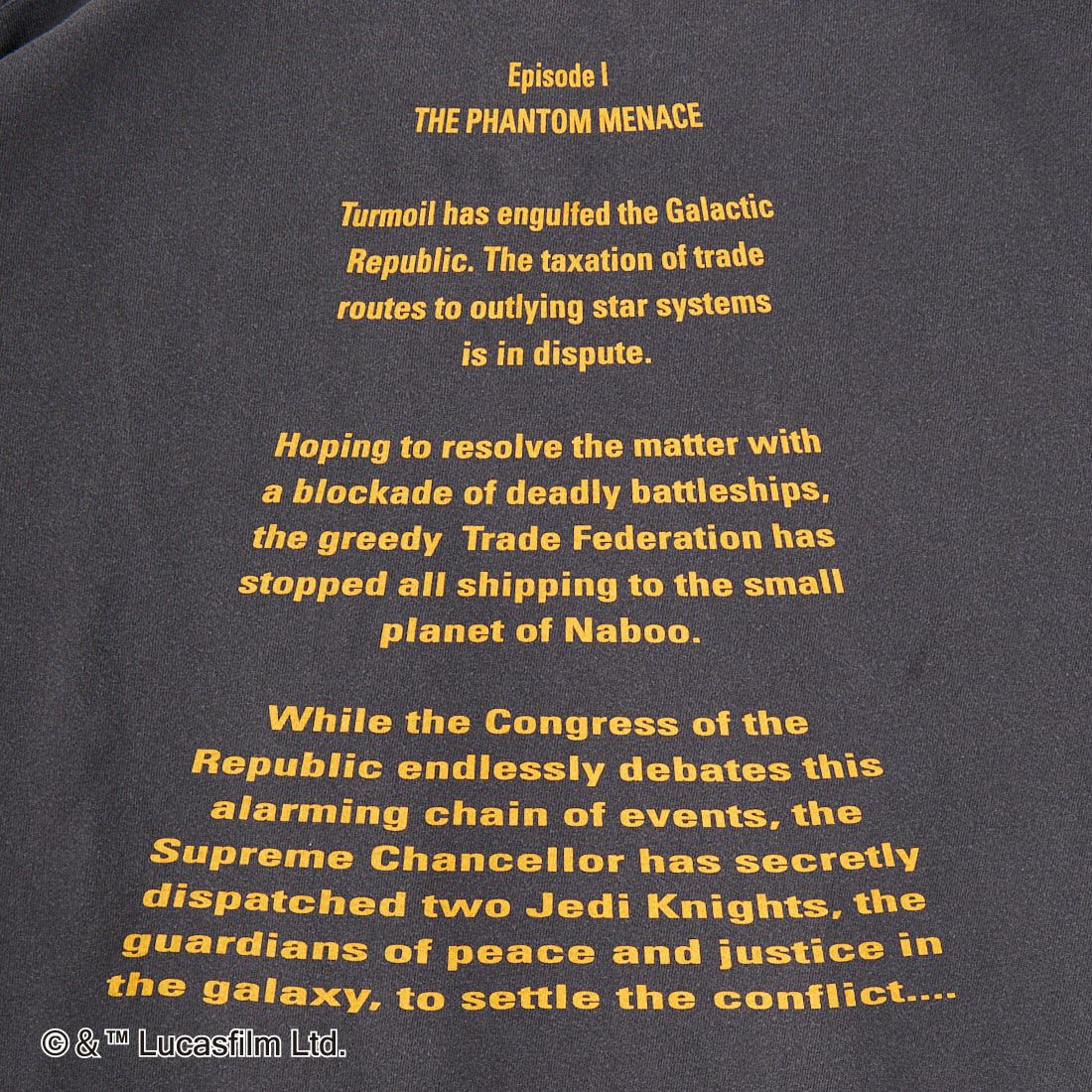 GOOD ROCK SPEED [グッドロックスピード] 別注 / STAR WARS / プリントTシャツ [INTN-042-JF] CHARCOAL