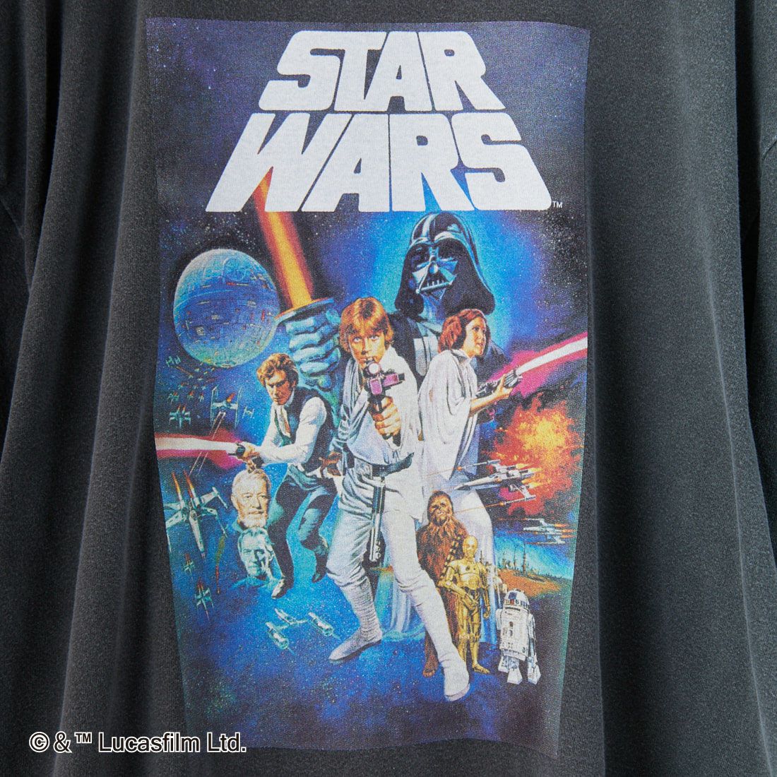 GOOD ROCK SPEED [グッドロックスピード] 別注 / STAR WARS / プリントTシャツ [INTN-043-JF] CHARCOAL