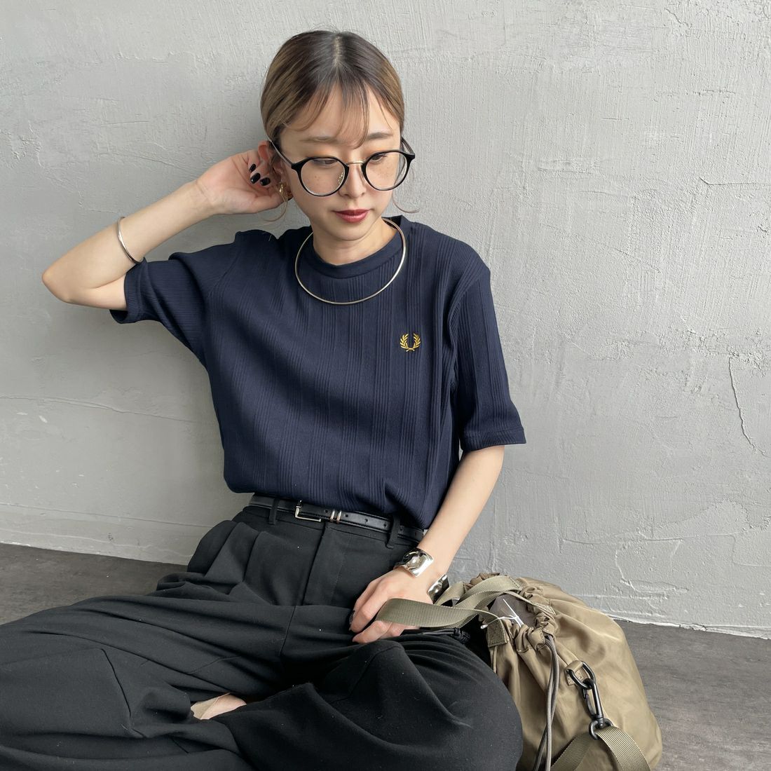 NAVY&&モデル身長：150cm 着用サイズ：8&&