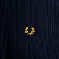 FRED PERRY フレッドペリー別注ランダムリブ ワンポイントロゴ刺繍 楽天市場】【送料無料】 FRED PERRY フレッドペリー 別注