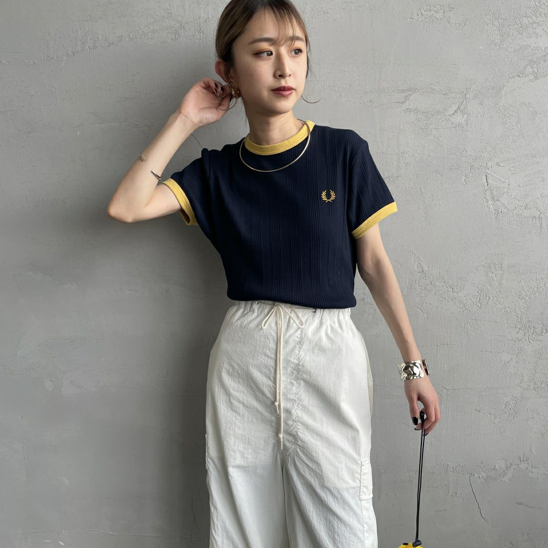 NVY/HONEYC&&モデル身長：150cm 着用サイズ：8&&