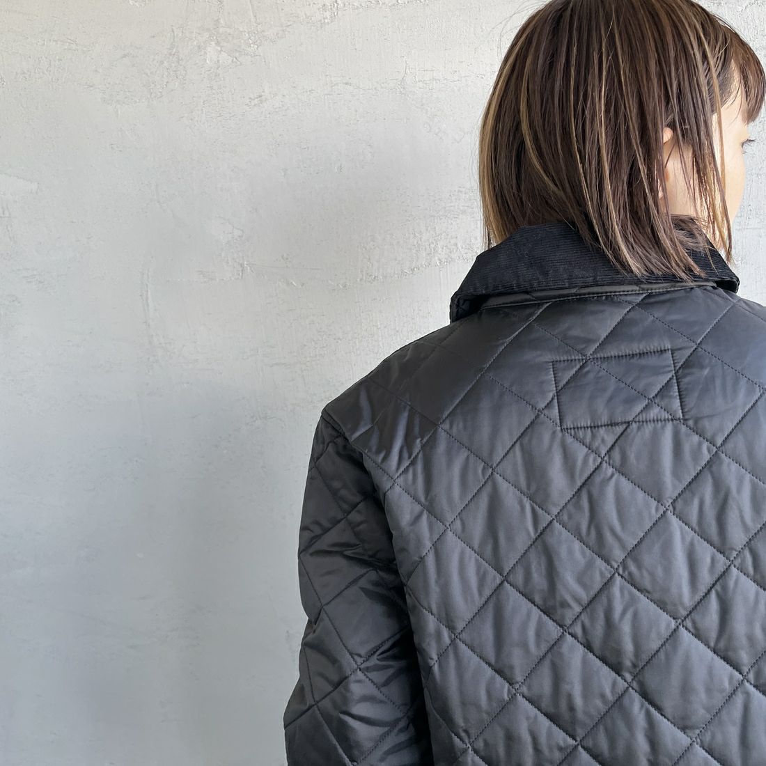 Barbour [バブアー] リデスデイル キルティングブルゾン [MQU1794] BLACK