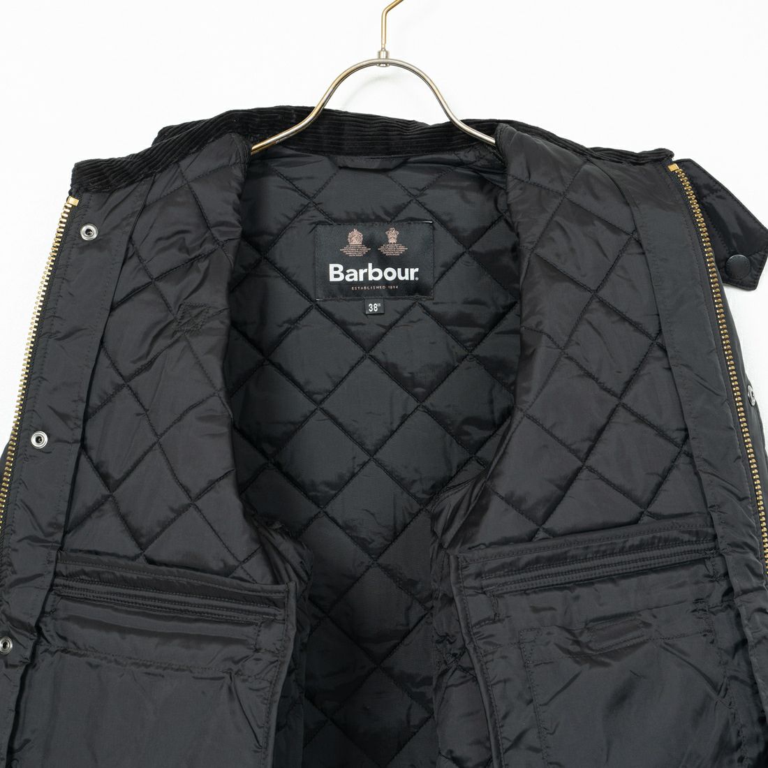 Barbour [バブアー] スペイキルティングジャケット [MQU1802] BK91