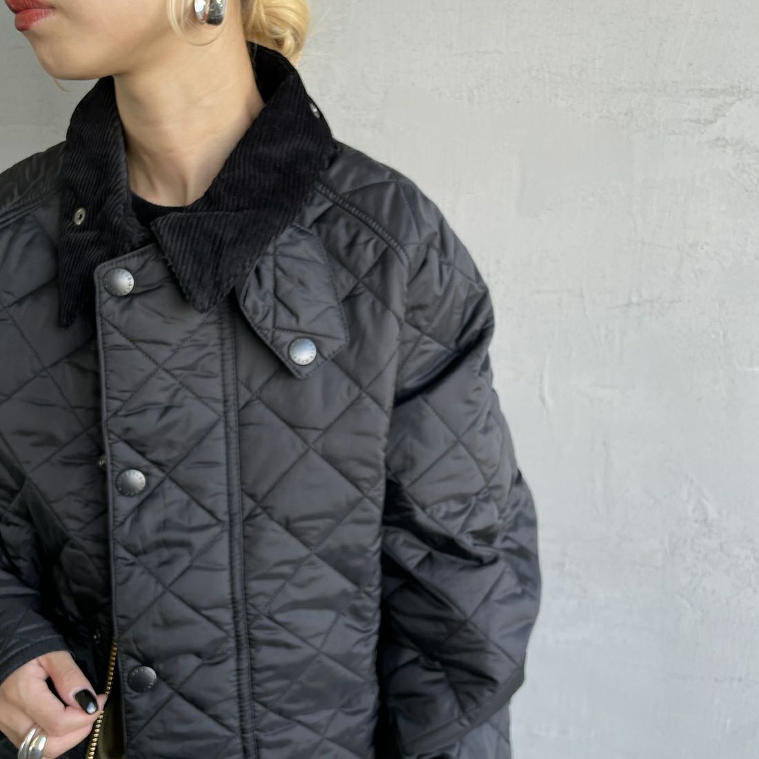 Barbour [バブアー] トランスポートキルティングジャケット [MQU1796] BK91