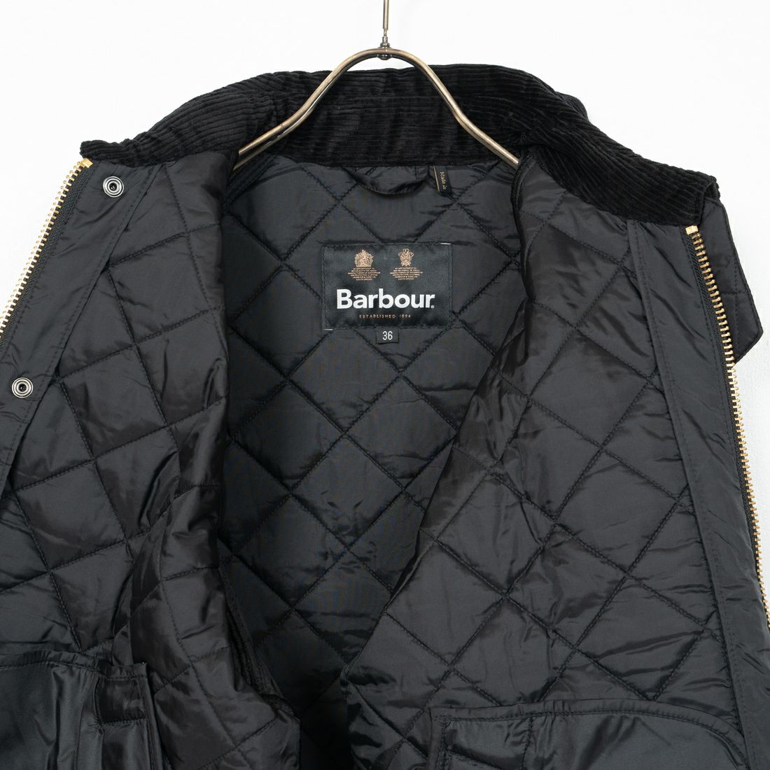 Barbour [バブアー] トランスポートキルティングジャケット [MQU1796] BK91