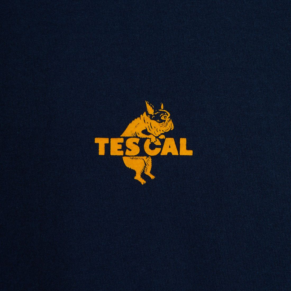 The Endless Summer [エンドレスサマー] 別注 ワンポイントBUHIフロッキープリントTシャツ [FH-25574516-JF] NAVY