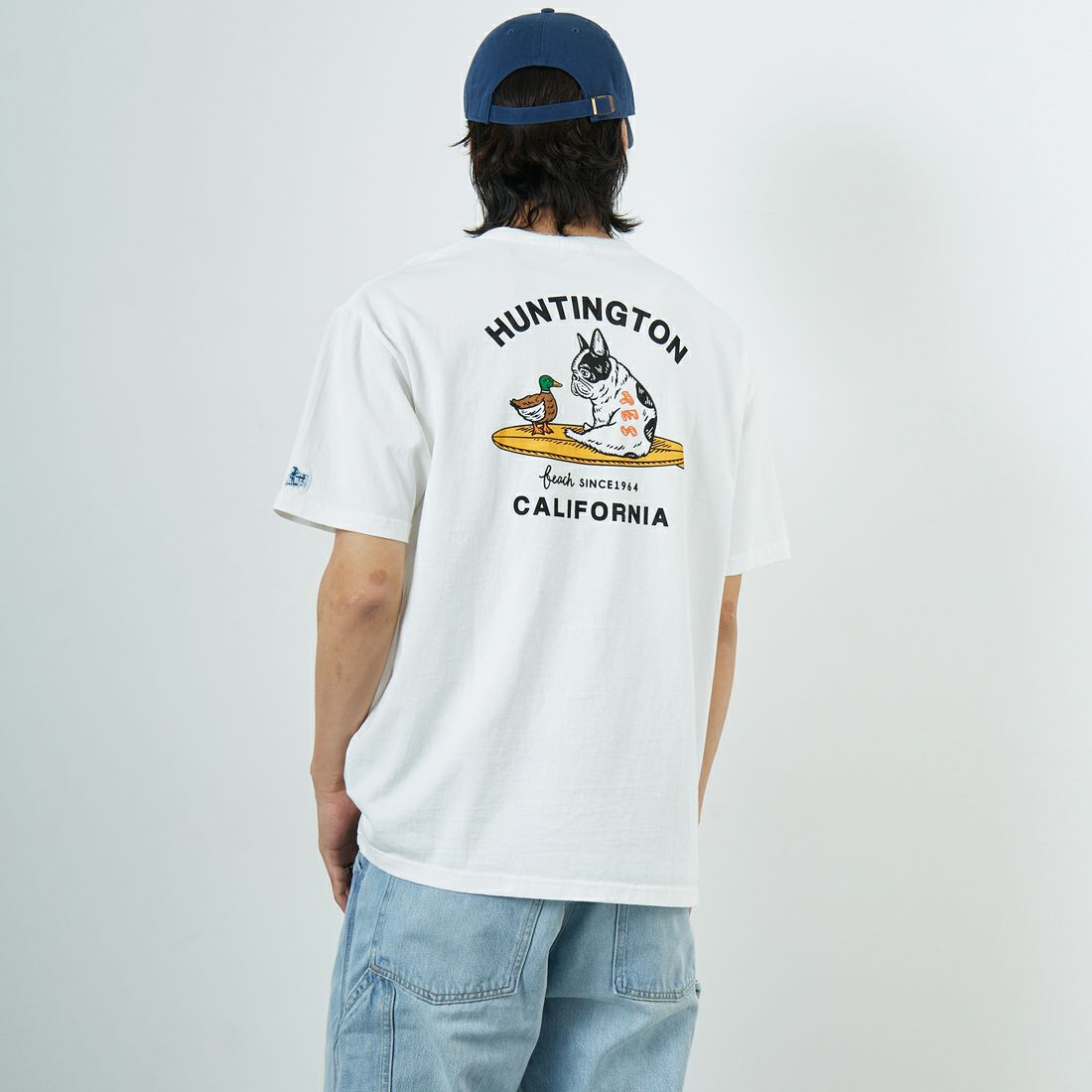 WHITE&&モデル身長：179cm 着用サイズ：XL&&