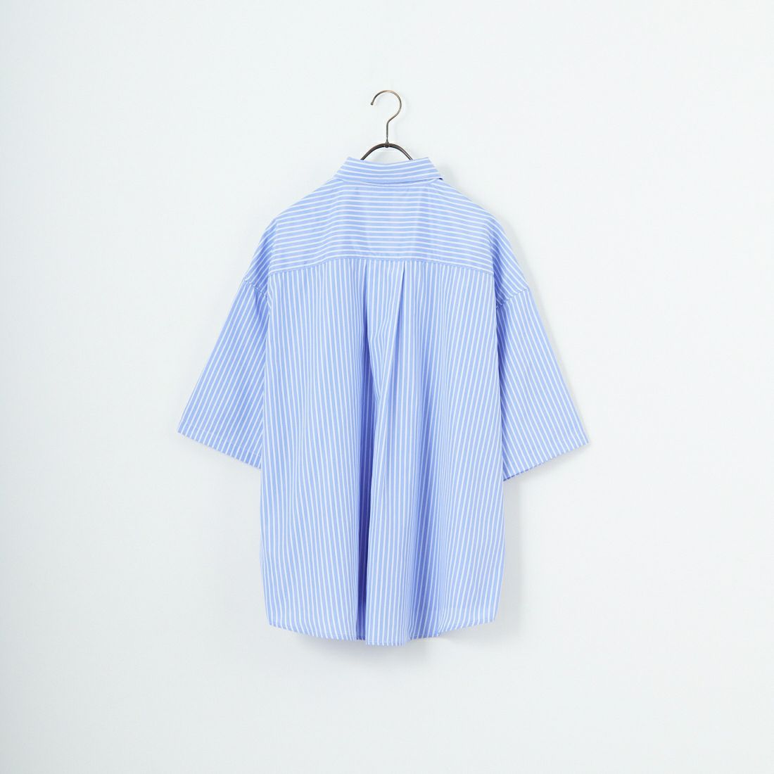 Jeans Factory Clothes [ジーンズファクトリークローズ] ショートスリーブ ビッグボタンダウンシャツ [JFC-252-056] D.BLU ST