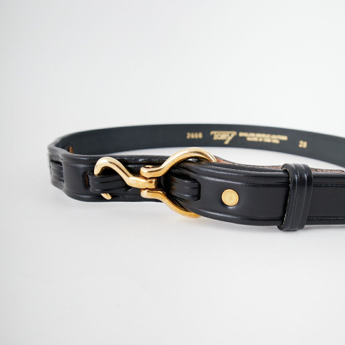 TORY LEATHER [トリーレザー] ミニフープピックレザーベルト [TRL1002666] BLACK