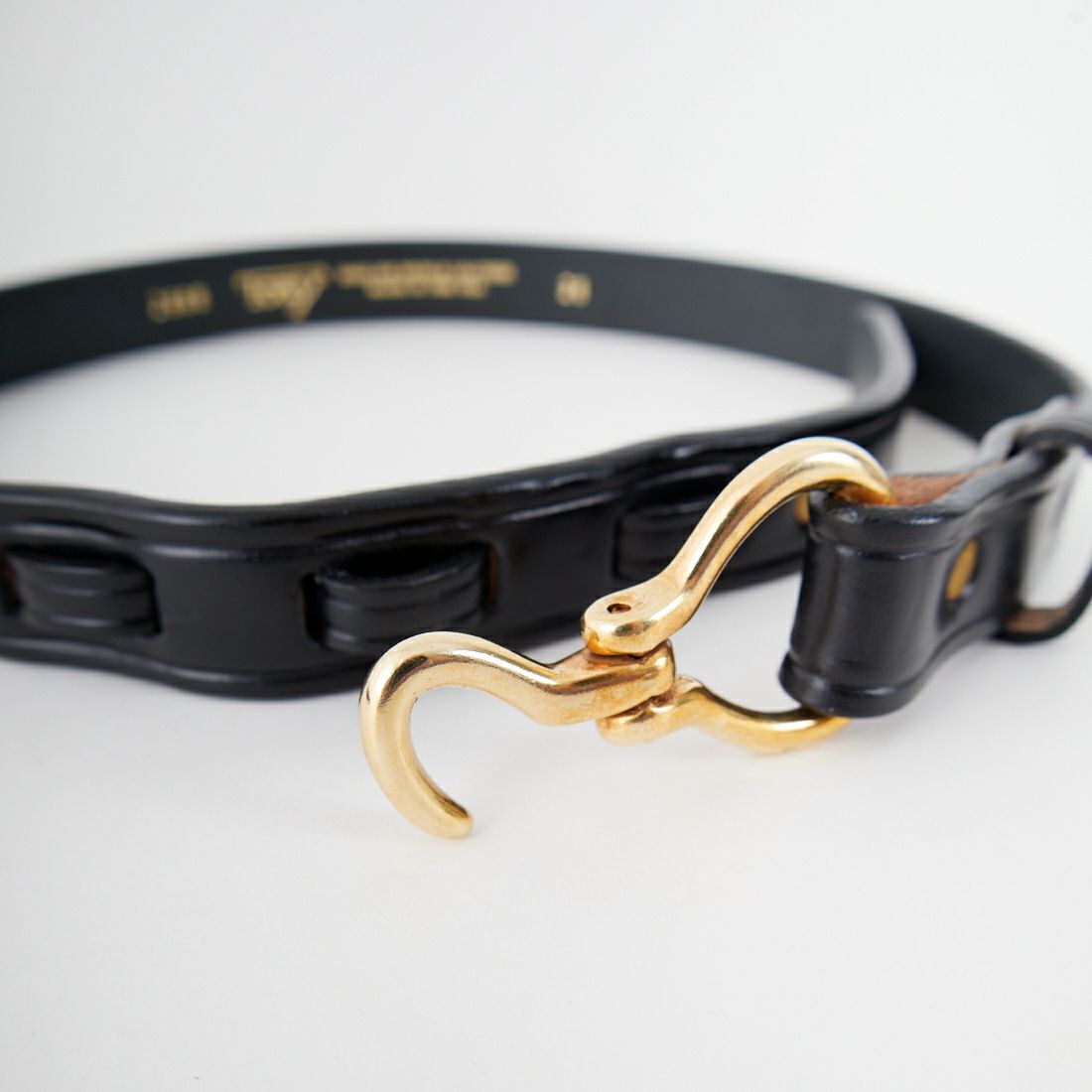 TORY LEATHER [トリーレザー] ミニフープピックレザーベルト [TRL1002666] BLACK