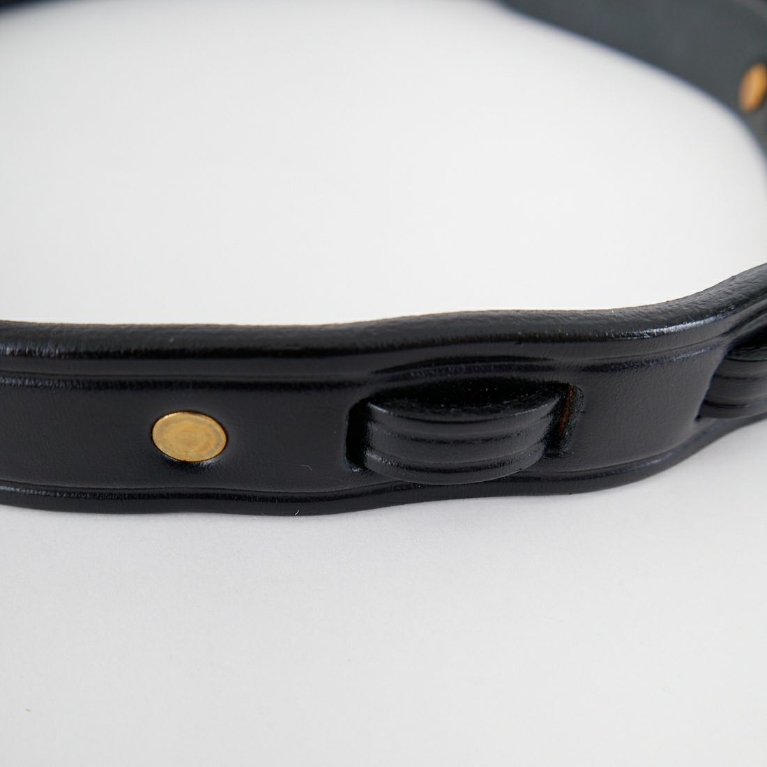 TORY LEATHER [トリーレザー] ミニフープピックレザーベルト [TRL1002666] BLACK