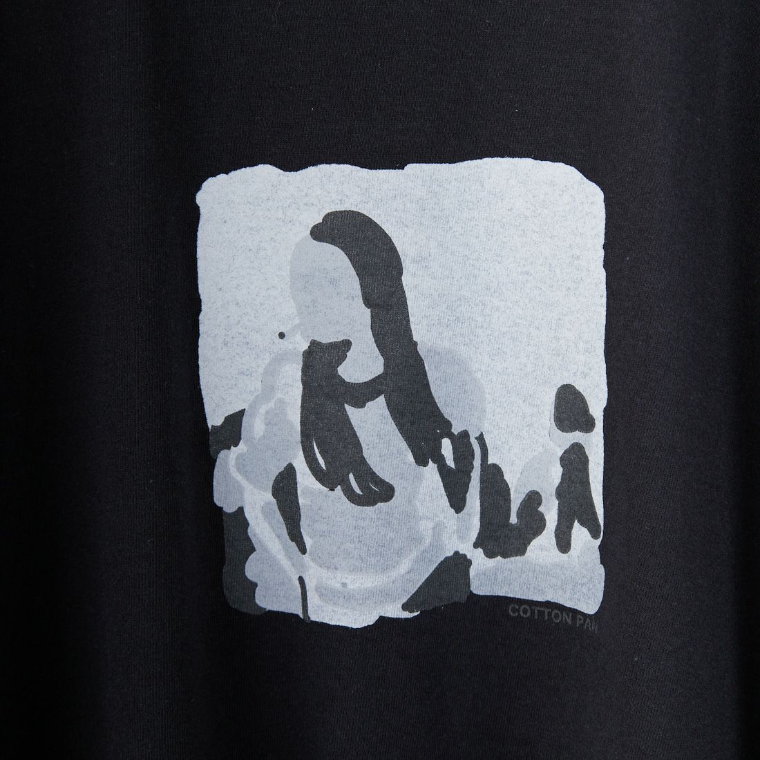 COTTON PAN [コットンパン] グリーンマインド グラフィックTシャツ [GREEN-MIND] BLACK